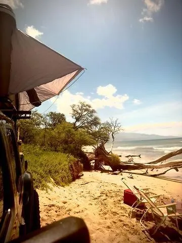 Embark On A Journey Through Maui With Aloha Glamp'S Jeep And Rooftop Tent Allows You To Discover Diverse Campgrounds, Unveiling The Island'S Beauty From Unique Perspectives Each Day Haiku Luksusowy namiot